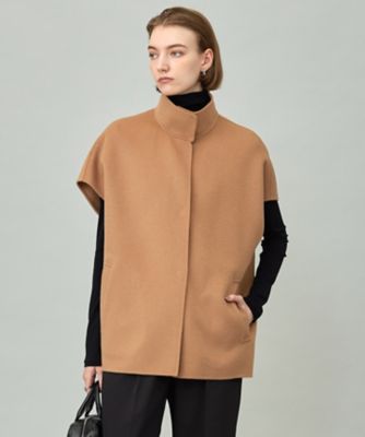 icb 今季　WoolRever スタンドカラージレ　 キャメル WoolRever スタンドカラージレ（SCCYGW0401