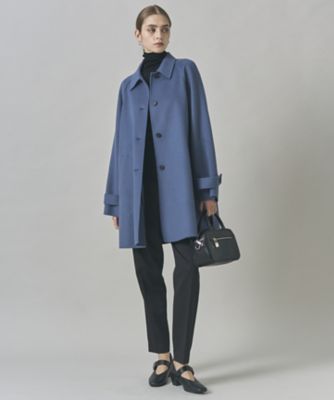 WoolRever ステンカラーコート ブルーグレー 0サイズ WoolRever ステンカラーコート（SCCYGW0402