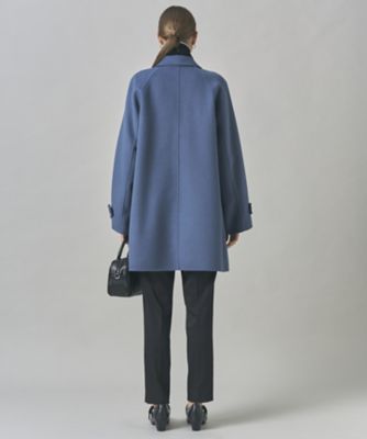 WoolRever ステンカラーコート ブルーグレー 0サイズ WoolRever ステンカラーコート（SCCYGW0402