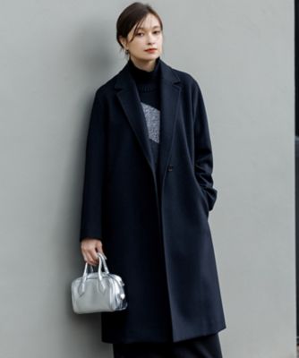 ウールカシミヤメルトン チェスターコート（SCCYGW0601