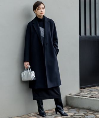 ウールカシミヤメルトン チェスターコート（SCCYGW0601