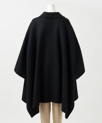 エステータ】ウールリバー ポンチョ コート