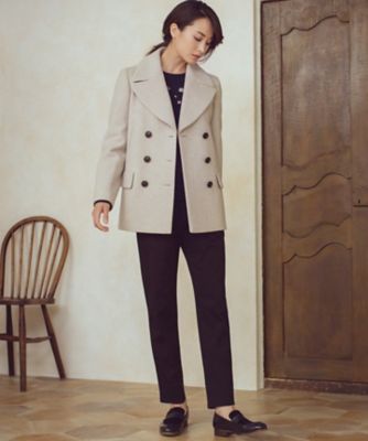 ｗｅｂ限定アイテム カラーブロック ウールアウター ピーコート ｓｃｐｓｂｗ０１４９ 三越伊勢丹オンラインストア 公式