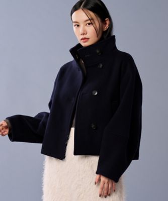 撥水】プルーフ メルトン ショート ピーコートuncrave STANDARD