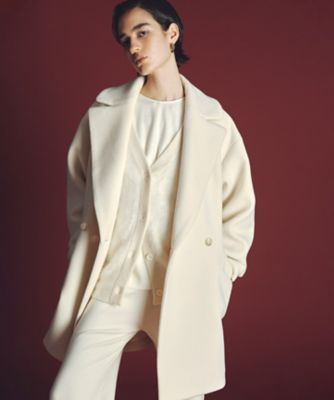 ＜uncrave (Women)＞ヘリンボーンパイル　ジャコット（ＳＣＵＶＧＷ０５０９）