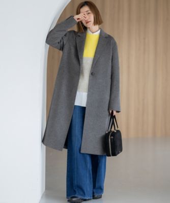 ⭐︎ムーミン⭐︎タグ付き未使用　ウールカシミヤビーバー チェスター コート ウールカシミヤビーバー チェスター コート