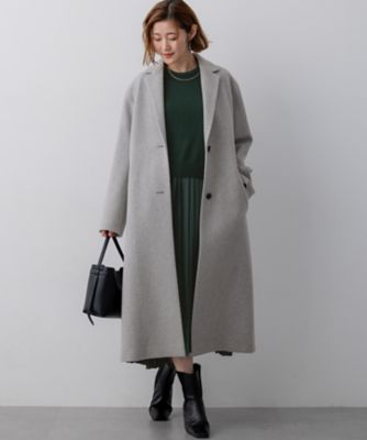 WEB＆一部店舗限定】ウールモッサ チェスターコート
