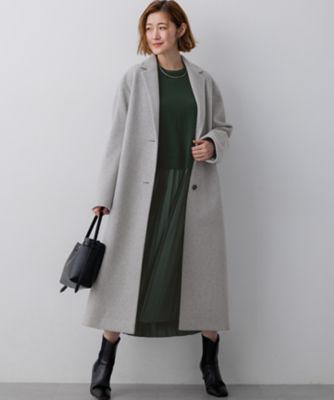 WEB＆一部店舗限定】ウールモッサ チェスターコート