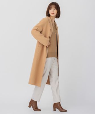 23区　ウール　ロングコート ウールリバー ロングコート / 23区 L | ファッション通販 【公式