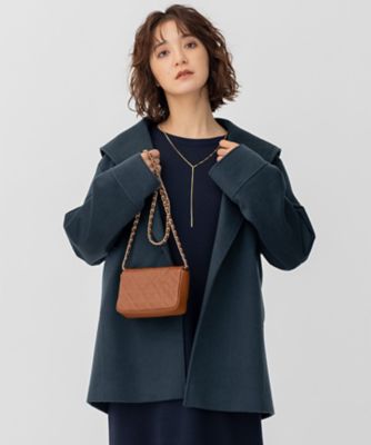 CLASSY．1月号掲載】ウールカシミヤビーバー フード付き