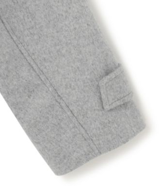 ウールカシミヤビーバー フード付き ショートコート