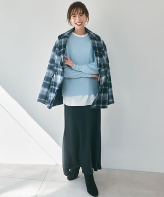 ヘルムートラング アルパカシャギーコート XS