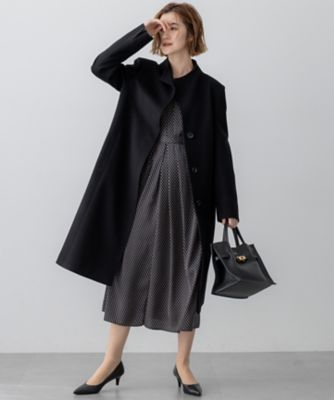 ウールカシミヤビーバー スタンドカラー コート（SCWSGW0504