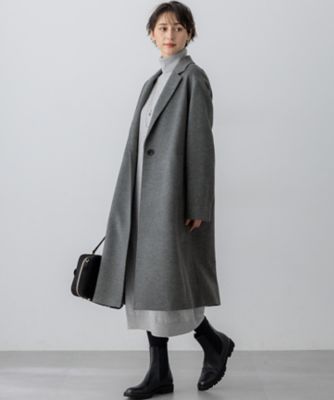 ウールカシミヤビーバー チェスター コート（SCWSGW0505