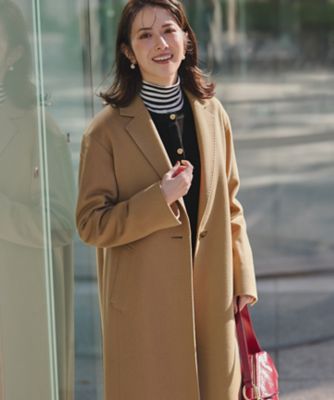 ウールカシミヤビーバー チェスター コート（SCWSGW0505