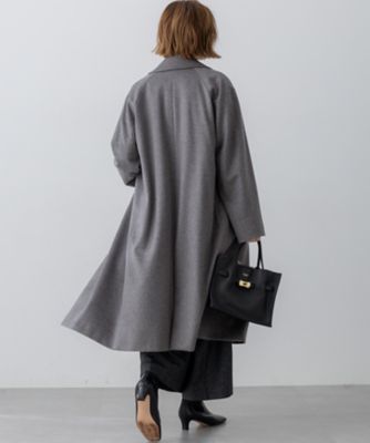 COLOMBOカシミヤビーバー ダブルフロント チェスターコート