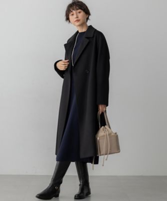 送料無料】COLOMBOカシミヤビーバー ダブルフロント