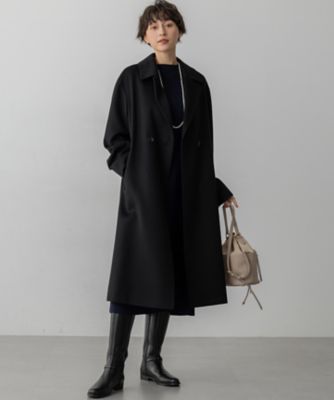 美品　EMBA COLOMBO  カシミヤ100% 総柄　ロングコート　フード 美品 EMBA COLOMBO カシミヤ100% 総柄 ロングコート フード