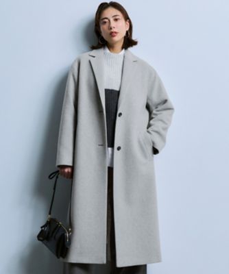 WEB＆一部店舗限定】ウールモッサ チェスターコート