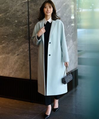 WEB＆一部店舗限定】ウールモッサ チェスターコート