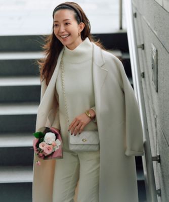 ウールリバー ロングコート（SCWSNW0421） | 23区 S (Women