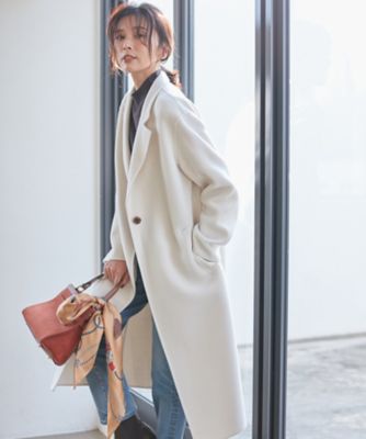 ウールリバー ロングコート（SCWSNW0421） | 23区 S (Women
