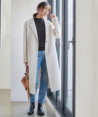 ウールリバー ロングコート（SCWSNW0421） | 23区 S (Women