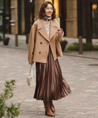 ヘリンボーン ショート ピーコート（SCWSNW0511） | 23区 S