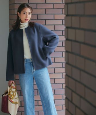 お値下げ⭐︎23区　新品未使用品⭐︎ウールリバー ショート ブルゾン38 注意点あり ウールリバー ショート ブルゾン（SCWSSW0406） | 23