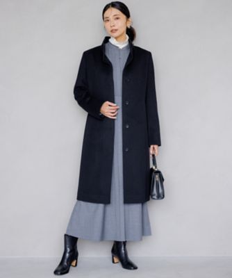 本物新品保証】 Aritzia スタンドカラー コート ウール カシミア ...