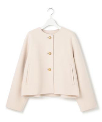 ウールリバー ノーカラーコート（SCWWCW0406） | 23区 L