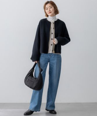 uncrave ライトリバー　ショートコート　アイボリー　サイズ2 2025年最新】uncrave ショートコートの人気アイテム - メルカリ