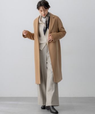 ⭐︎ムーミン⭐︎タグ付き未使用　ウールカシミヤビーバー チェスター コート ウールカシミヤビーバー チェスター コート