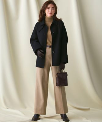 VERY掲載】MANTECOPure リバー ステンカラーコート