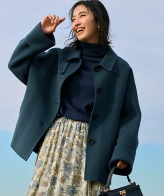 VERY掲載】MANTECOPure リバー ステンカラーコート