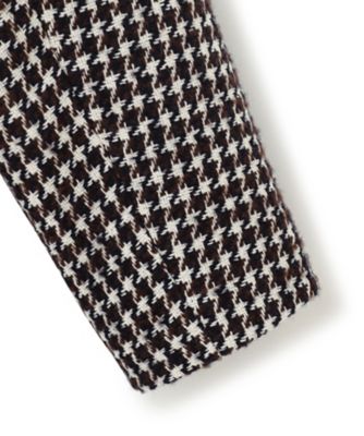 最近お値引価格【23区】チェック ツイード ノーカラーコート チェック ツイード ノーカラーコート / 23区 | ファッション通販