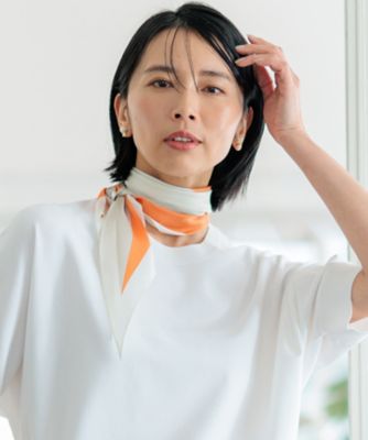 ＜23区 (Women)＞【Ｏｇｇｉ４月号掲載】ダイヤ　スカーフ（ＳＦ３ＤＣＳ０２０２）