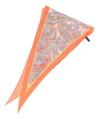 Ｅｒｉｃａ　ペイズリー柄　ダイヤ　スカーフ（ＳＦ３ＤＧＷ０４０１）