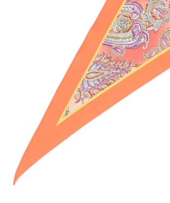 Ｅｒｉｃａ　ペイズリー柄　ダイヤ　スカーフ（ＳＦ３ＤＧＷ０４０１）