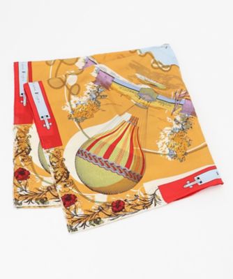 ＜23区 (Women)＞ｍａｎｉｐｕｒｉ　バルーンフラワー　コラージュ　スカーフ（ＳＦＢＹＮＷ０３０２）