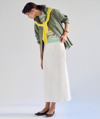 【Ｏｇｇｉ３月号掲載／新色追加／洗える】２３区ＤＥＮＩＭ　ストレッチ　デニムスカート（ＳＫ２３ＣＡ０２２０）
