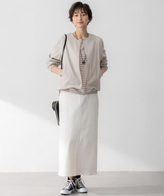 【Ｏｇｇｉ３月号掲載／新色追加／洗える】２３区ＤＥＮＩＭ　ストレッチ　デニムスカート（ＳＫ２３ＣＡ０２２０）