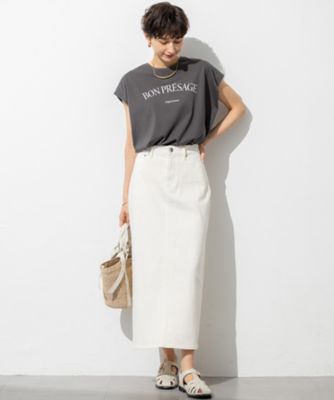 【Ｏｇｇｉ３月号掲載／新色追加／洗える】２３区ＤＥＮＩＭ　ストレッチ　デニムスカート（ＳＫ２３ＣＡ０２２０）