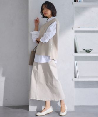 【Ｏｇｇｉ４月号掲載／洗える】２３区ＤＥＮＩＭ　ストレッチ　デニムスカート（ＳＫ２３ＣＳ０２１９）