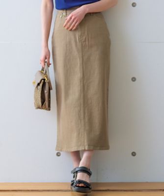 【Ｏｇｇｉ４月号掲載／洗える】２３区ＤＥＮＩＭ　ストレッチ　デニムスカート（ＳＫ２３ＣＳ０２１９）