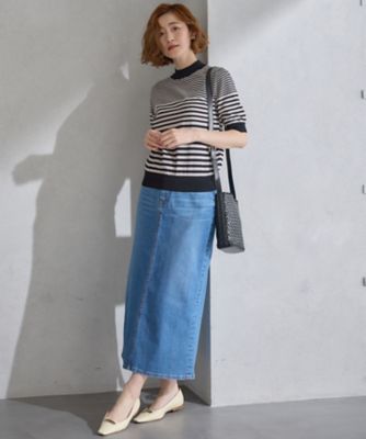 【Ｏｇｇｉ４月号掲載／洗える】２３区ＤＥＮＩＭ　ストレッチ　デニムスカート（ＳＫ２３ＣＳ０２１９）