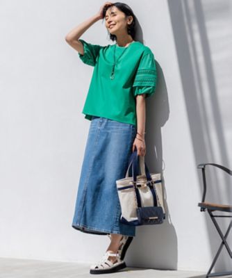 【Ｏｇｇｉ４月号掲載／洗える】２３区ＤＥＮＩＭ　ストレッチ　デニムスカート（ＳＫ２３ＣＳ０２１９）