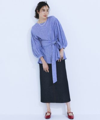 【Ｏｇｇｉ４月号掲載／洗える】２３区ＤＥＮＩＭ　ストレッチ　デニムスカート（ＳＫ２３ＣＳ０２１９）