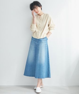23区DENIM フレア デニム スカート（SK23NS0722