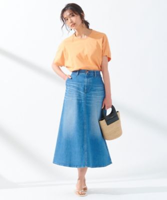 23区DENIM フレア デニム スカート（SK23NS0722